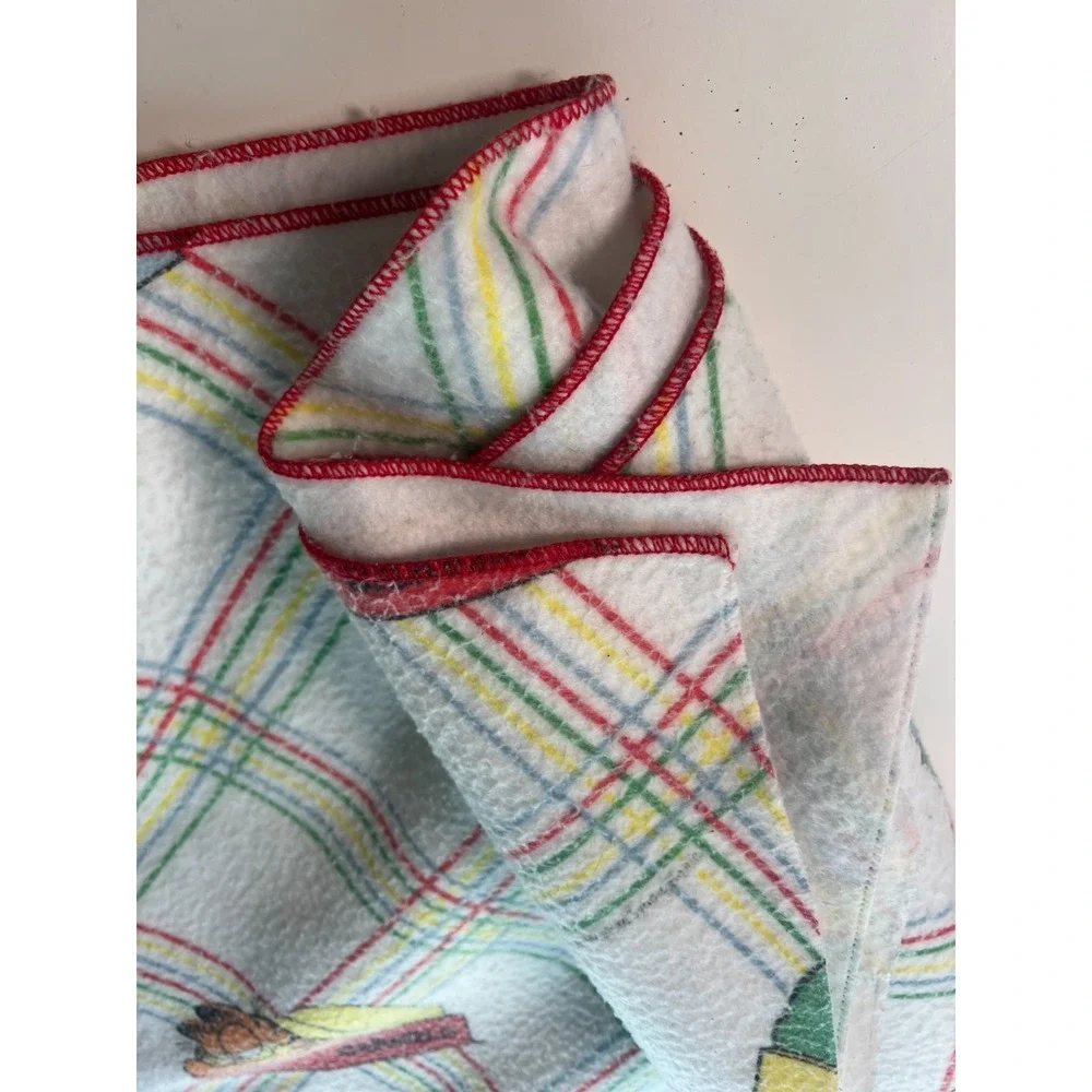 VTG Garfield Blanket Multicolor Twin Size 1978 See pics